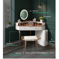 Modern Makeup Dressing desk Whit LED Light Mirror